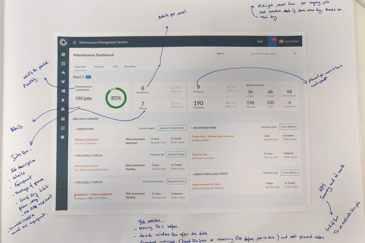 End-To-End Service Design Maritime Software Platform - OpenOcean Studio&reg;